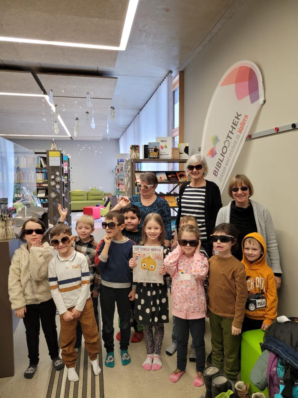 Kinder in der Bibliothek