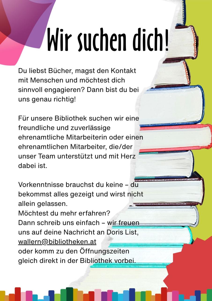 Wir suchen dich
