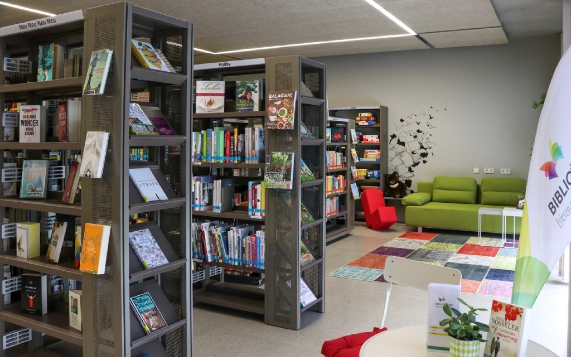 Bibliothek innen